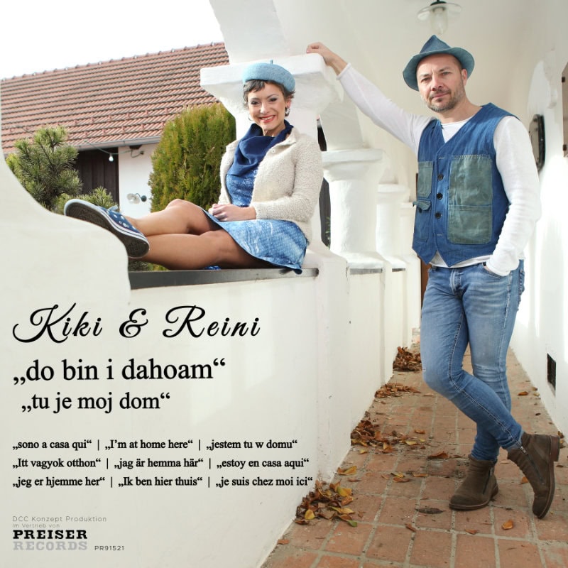 Plattencover „do bin i dahoam“ von Kiki & Reini, Vorderseite