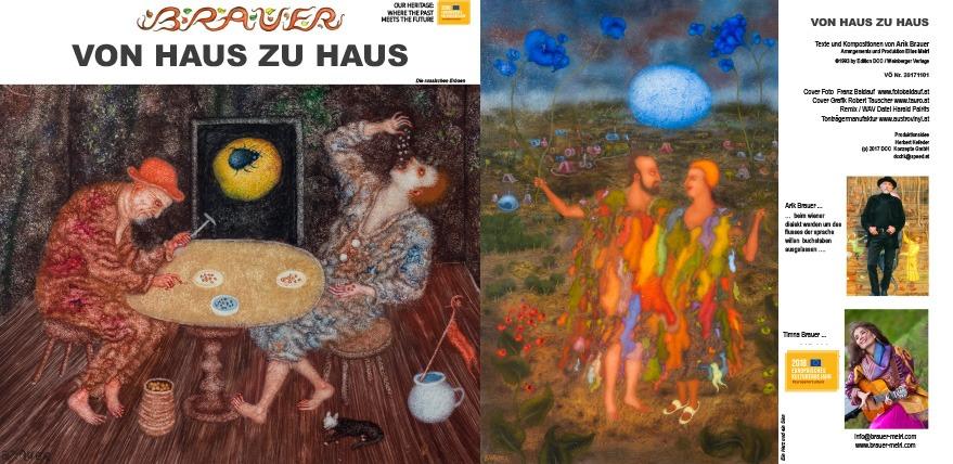 Cover Arik Brauer - "Von Haus zu Haus"2